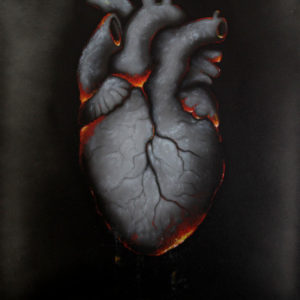 Scorched Original Acrylic Painting